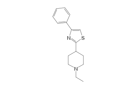 1-Ethyl-4-(4-phenyl-1,3-thiazol-2-yl)piperidine