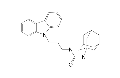 Urea, N-[3-(9H-carbazol-9-yl)propyl]-N'-tricyclo[3.3.1.1(3,7)]dec-1-yl-