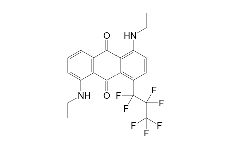 1,5-Bis(ethylamino)-4-(perfluoropropyl)anthraquinone