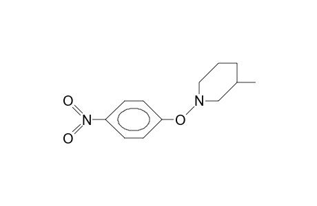 3-Methyl-1-(4-nitrophenoxy)-piperidine