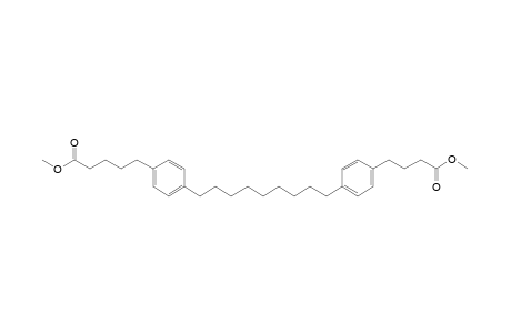 METHYL-5-(4-[9-(4-[3-(METHOXYCARBONYL)-PROPYL]-PHENYL)-NONYL]-PHENYL)-PENTANOATE