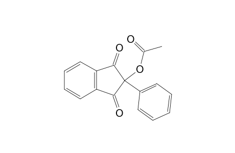 2-hydroxy-2-phenyl-1,3-indandione, acetate (ester)