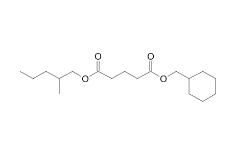 Glutaric acid, cyclohexylmethyl 2-methylpentyl ester