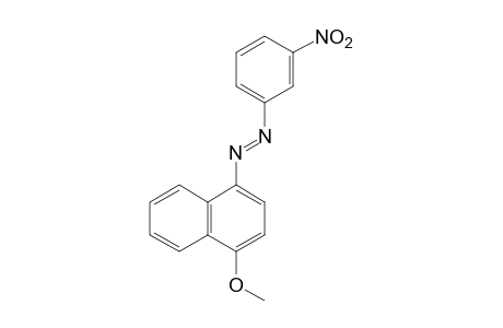 1-methoxy-4-[(m-nitrophenyl)azo]naphthalene