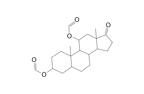 (11-formyloxy-10,13-dimethyl-17-oxo-1,2,3,4,5,6,7,8,9,11,12,14,15,16-tetradecahydrocyclopenta[a]phenanthren-3-yl) formate