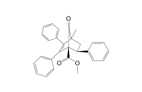 4-Methoxycarbonyl-1-methyl-2,3,5-exo-triphenylbicyclo[2.2.1]hept-2-en-7-one