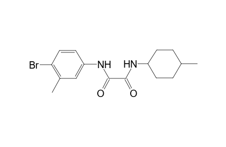 Oxamide, N-(4-bromo-3-methylphenyl)-N'-(4-methylcyclohexyl)-