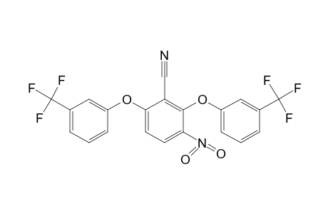 2,6-BIS[(alpha,alpha,alpha-TRIFLUORO-m-TOLYL)OXY]-3-NITROBENZONITRILE