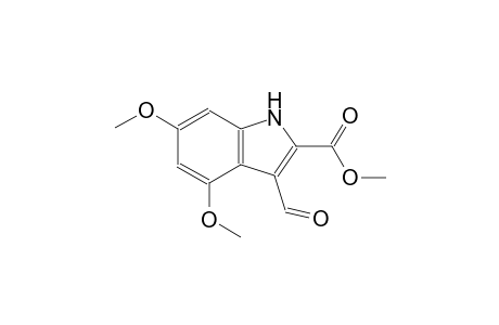 methyl 3-formyl-4,6-dimethoxy-1H-indole-2-carboxylate