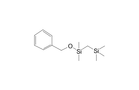 Dimethyl(trimethylsilylmethyl)silyloxymethylbenzene