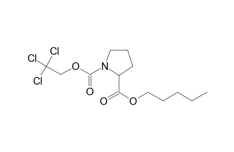 L-Proline, N-(2,2,2-trichloroethoxy)carbonyl-, pentyl ester