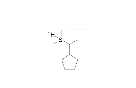 3-(3-CYCLOPENTENYL)-1-DEUTERO-1,5,5-TRIMETHYL-2-SILAHEXANE