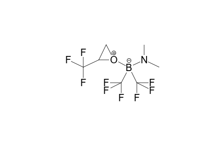 1-Trifluoromethylethyleneoxoniumbis(trifluoromethyl)borane dimethylamine