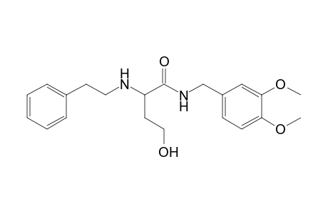 .alpha.-[N-(2'-Phenylethylamino)-.gamma.-butyryl-N-(3",4"-dimethoxybenzyl)amide