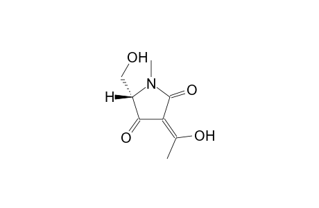 3-Acetyl-5-(hydroxymethyl)-N-methyltetramic acid