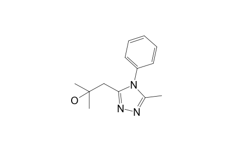 3-(2-Hydroxy-2-methyl-1-propyl)-5-methyl-4-phenyl-1,2,4-triazole