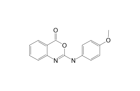 2-(p-Methoxyphenylamino)-1,3-benzoxazin-4-one