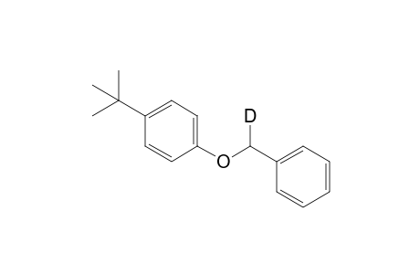 .alpha.-Deuteriobenzyl 4-tert-butylphenyl ether