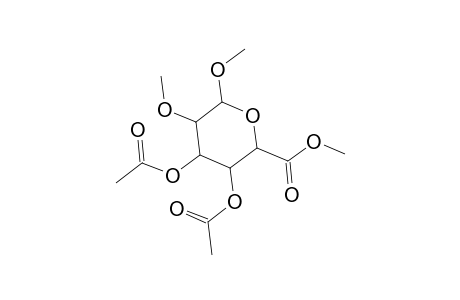 Dimethyl 3,4-di-O-acetyl-2-O-methylhexopyranosiduronate