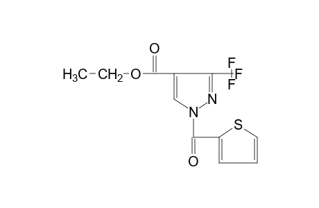 1-(2-thenoyl)-3-(trifluoromethyl)pyrazole-4-carboxylic acid, ethyl ester