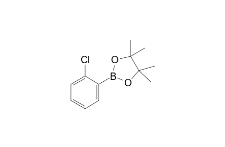 2-(2-Chlorophenyl)-4,4,5,5-tetramethyl-1,3,2-dioxaborolane