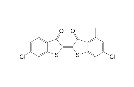 Benzo[b]thiophen-3(2H)-one, 6-chloro-2-(6-chloro-4-methyl-3-oxobenzo[b]thien-2(3H)-ylidene)-4-methyl-