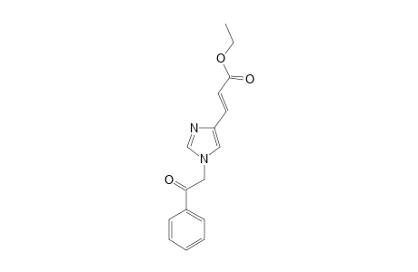 N-(TAU)-PHENACYL-UROCANIC-ACID-ETHYLESTER