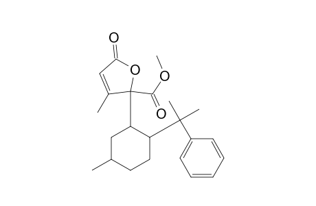 5-Methyl-2-(1-methyl-1-phenylethyl)cyclohexyl 2,5-Dihydro-2,3-dimethyl-5-oxofuran-2-carboxylate