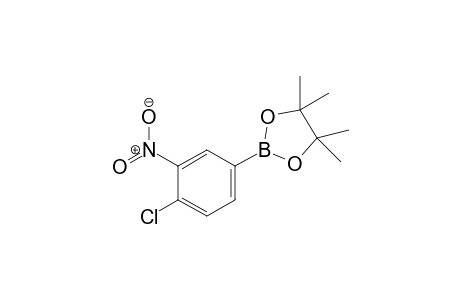 2-(4-Chloro-3-nitrophenyl)-4,4,5,5-tetramethyl-1,3,2-dioxaborolane