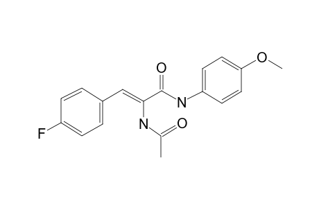 .alpha.-Acetamido-4-fluoro-4'-methoxycinnamanilide