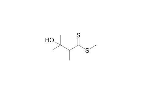 Methyl 3-hydroxy-2,3-dimethyl-dithio-butanoate