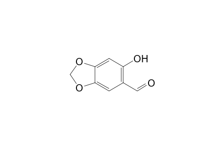 2-Hydroxy-4,5-methylenedioxybenzaldehyde