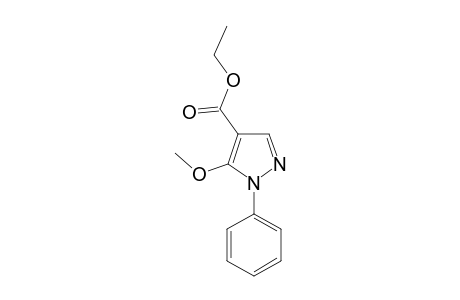 5-METHOXY-1-PHENYLPYRAZOLE-4-ETHYLCARBOXYLATE