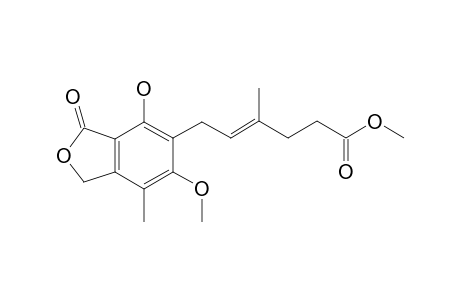 METHYL-(E)-6-(4-HYDROXY-6-METHOXY-7-METHYL-3-OXO-1,3-DIHYDROISOBENZOFURAN-5-YL)-4-METHYLHEX-4-ENOATE