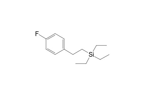 Triethyl[2-(4-fluorophenyl)ethyl]silane