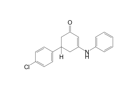 3-anilino-5-(p-chlorophenyl)-2-cyclohexen-1-one