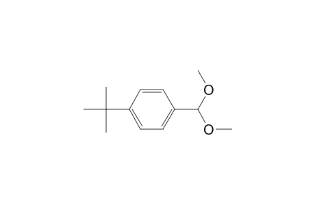 4-tert-Butyl-A,A-dimethoxy-toluene