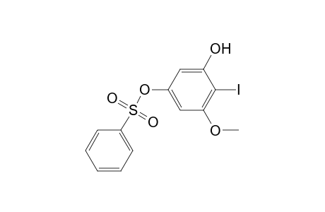 5-Benzenesulfonyloxy-2-iodo-3-methoxyphenol