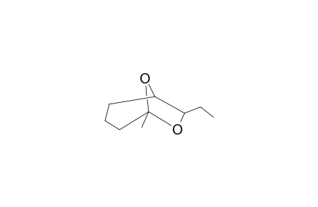 6,8-Dioxabicyclo[3.2.1]octane, 7-ethyl-5-methyl-, (1R-exo)-