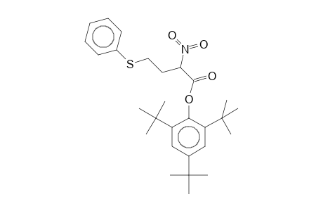 Butanoic acid, 2-nitro-4-(phenylthio)-, 2,4,6-tris(1,1-dimethylethyl)phenyl ester