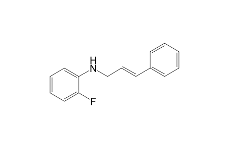 N-Cinnamyl-2-fluoroaniline