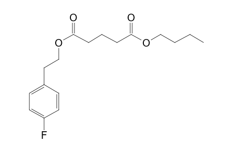 Glutaric acid, butyl 2-(4-fluorophenyl)ethyl ester