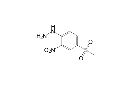 [4-(methylsulfonyl)-2-nitrophenyl]hydrazine