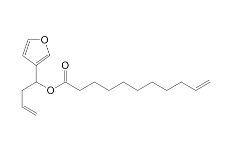 (+/-)-1-Furan-3-ylbut-3-en-1-yl undec-10-enoate