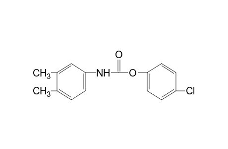 3,4-dimethylcarbanilic acid, p-chlorophenyl ester