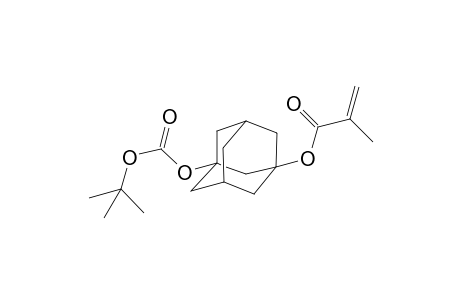 3-tert-butoxycarbonyloxy-1-adamantyl methacrylate