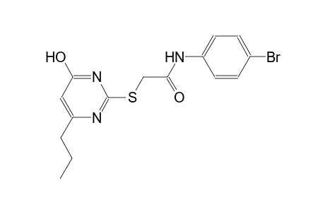 4'-bromo-2-[(3,4-dihydro-4-oxo-6-propyl-2-pyrimidinyl)thio]acetanilide