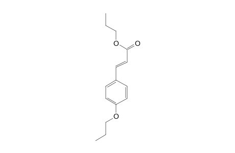 p-Coumaric acid, propyl ether, propyl ester