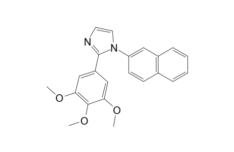 1-(2-NAPHTHYL)-2-(3,4,5-TRIMETHOXYPHENYL)-1H-IMIDAZOLE