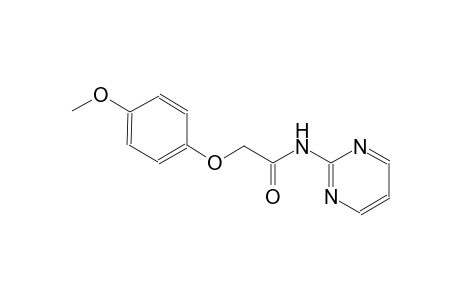 2-(4-methoxyphenoxy)-N-(2-pyrimidinyl)acetamide